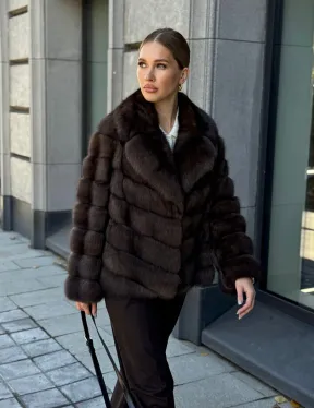 Полушубок из соболя