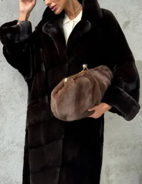 Натуральная норковая шуба