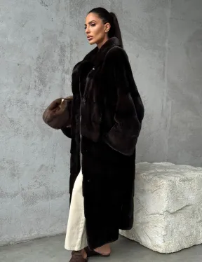 Натуральная норковая шуба