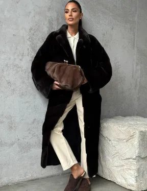 Натуральная норковая шуба