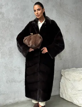 Натуральная норковая шуба