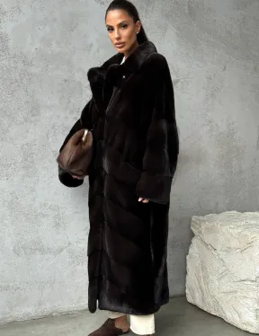 Натуральная норковая шуба