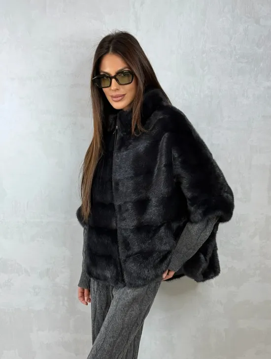 Норковая кофта