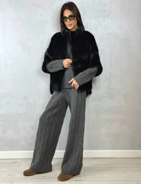 Норковая кофта