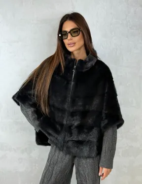 Норковая кофта