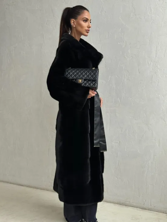 Шуба норка - паркетная раскладка