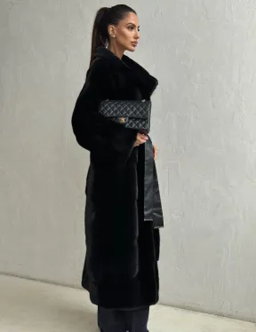 Шуба норка - паркетная раскладка