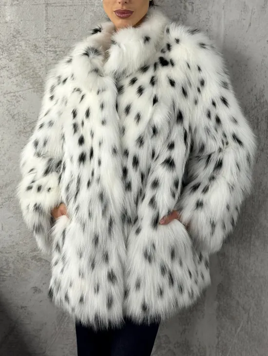 Шуба из лисы под рысь 2026