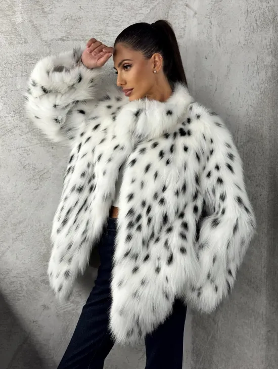 Шуба из лисы под рысь 2026