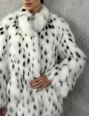 Шуба из лисы под рысь 2026