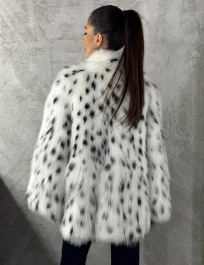 Шуба из лисы под рысь 2026