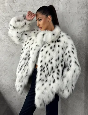 Шуба из лисы под рысь 2026