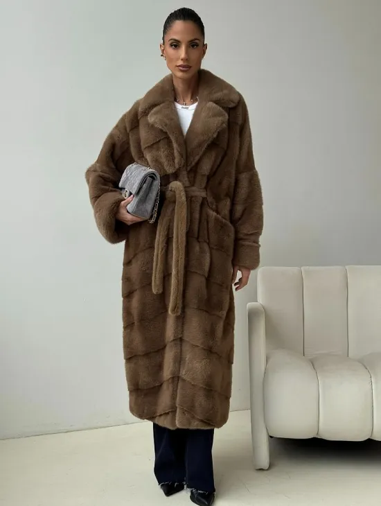 Норковая шуба - кимоно