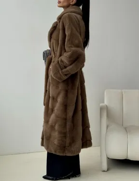 Норковая шуба - кимоно