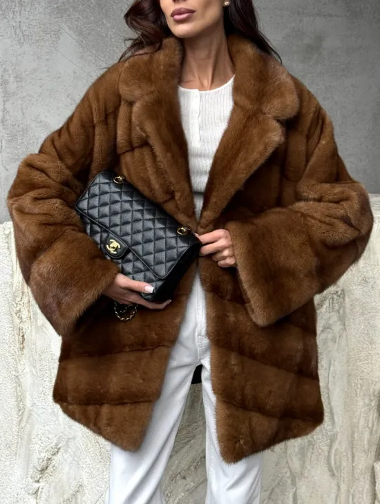 Полушубок норковый - автоледи