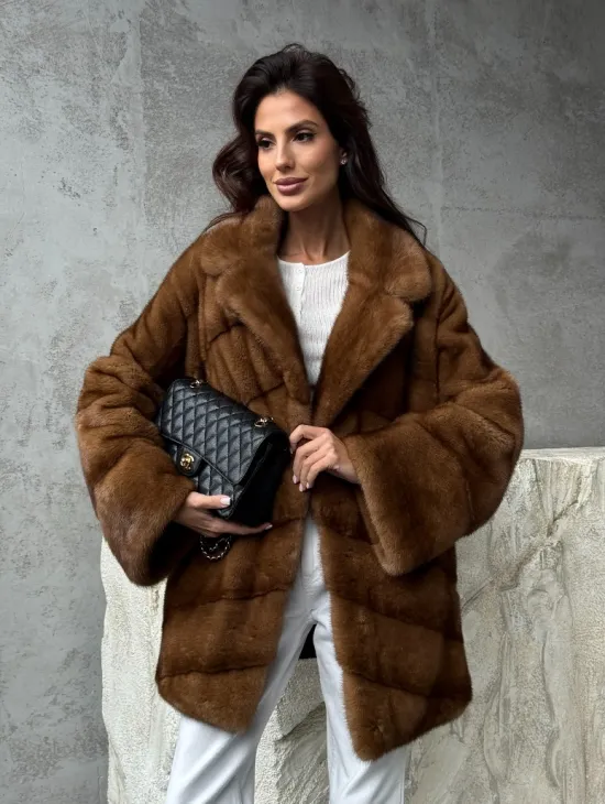 Полушубок норковый - автоледи