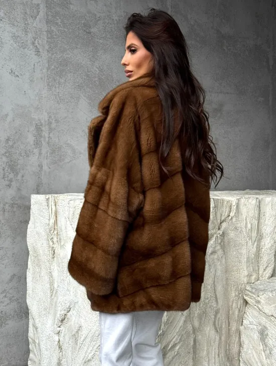 Полушубок норковый - автоледи