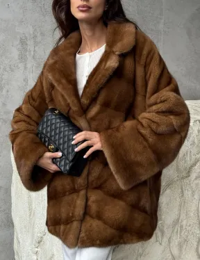 Полушубок норковый - автоледи