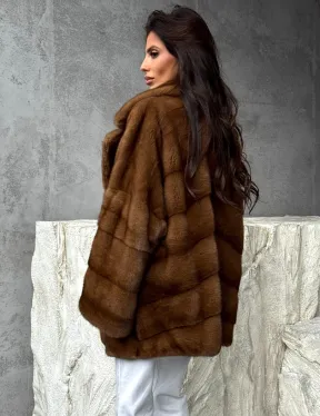 Полушубок норковый - автоледи
