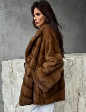 Полушубок норковый - автоледи