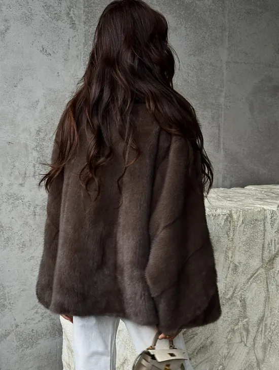 Норковая шуба автоледи