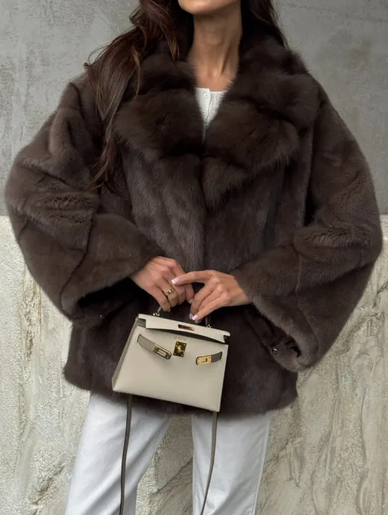 Норковая шуба автоледи