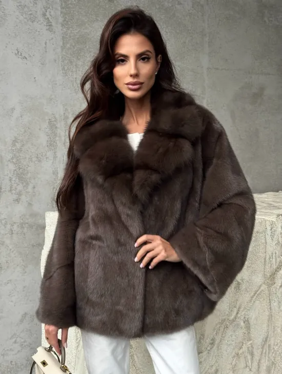 Норковая шуба автоледи