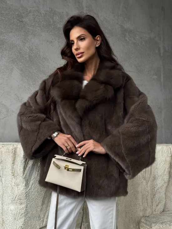 Норковая шуба автоледи