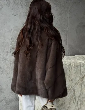 Норковая шуба автоледи