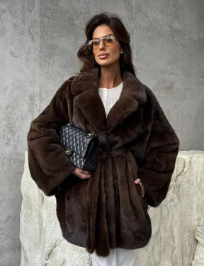 Полушубок норковый 