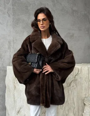 Полушубок норковый 