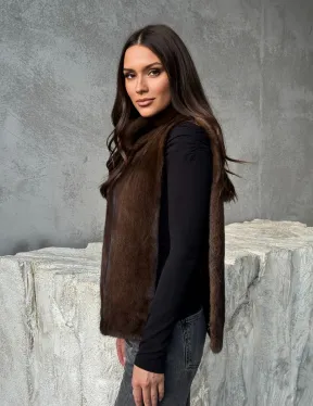 Манишка для женщин - норковая