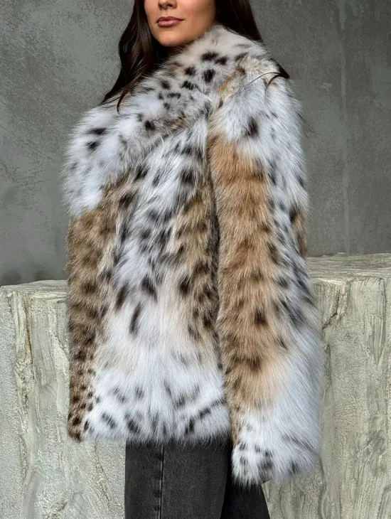 Шуба из рыси