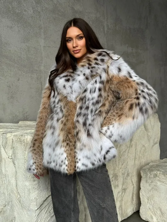 Шуба из рыси