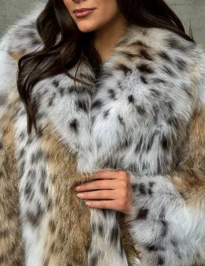 Шуба из рыси