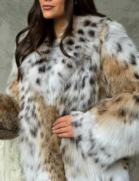 Шуба из рыси