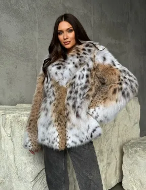 Шуба из рыси