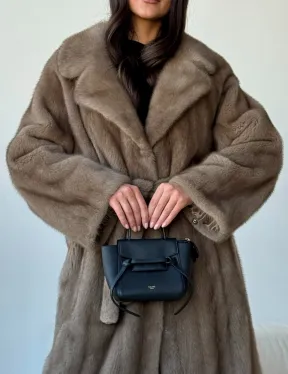 Норка пастель роспуск английский воротник