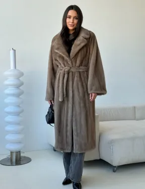 Норка пастель роспуск английский воротник