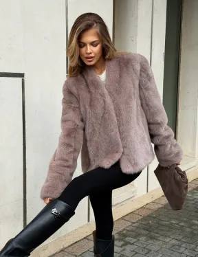 Кроп-топ шуба норковая