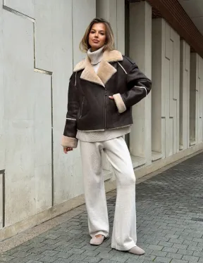 Молодёжная куртка-дубленка