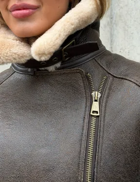 Дубленка - пилот женская