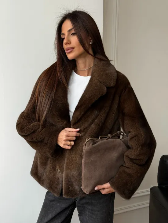 Норковый пиджак