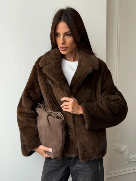 Норковый пиджак