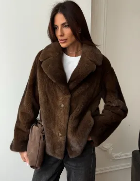 Норковый пиджак