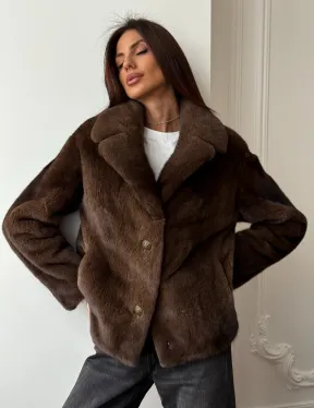 Норковый пиджак