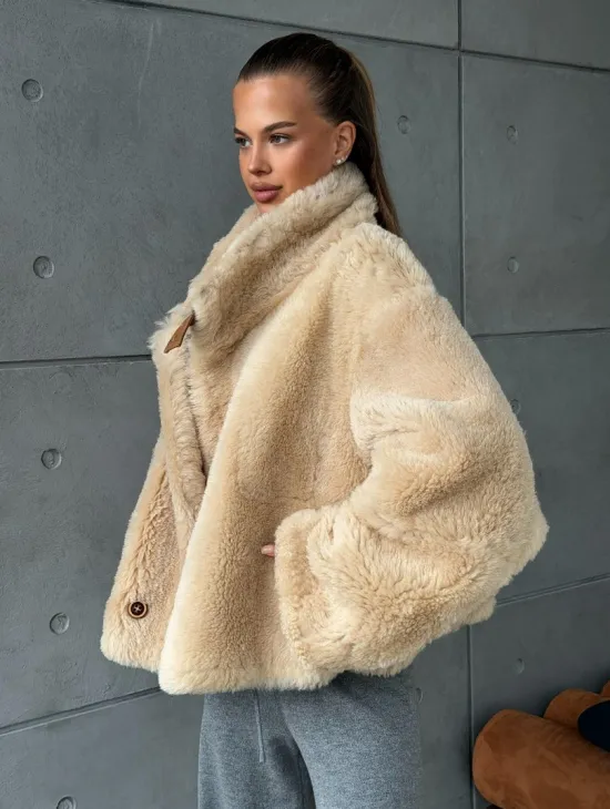 Дубленка - куртка двухсторонняя