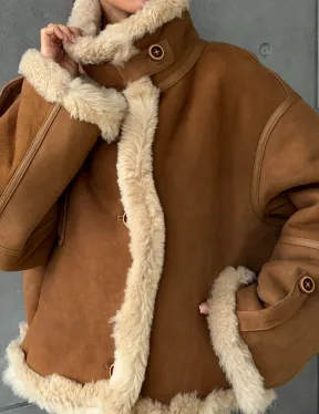 Дубленка - куртка двухсторонняя