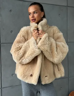 Дубленка - куртка двухсторонняя