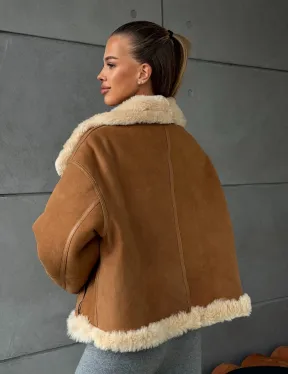 Дубленка - куртка двухсторонняя